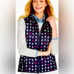 Talbots Sail Boat Vest